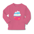 Baby Clothes Blue Dark Pink Cupcake Food and Beverages Cupcakes Cotton