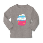 Baby Clothes Blue Dark Pink Cupcake Food and Beverages Cupcakes Cotton - Cute Rascals