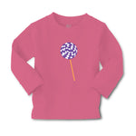 Baby Clothes Purple White Lollipop Food and Beverages Desserts Cotton - Cute Rascals