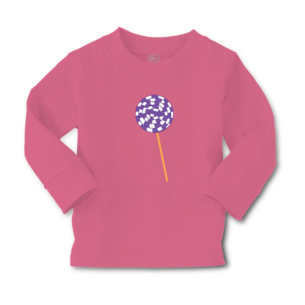 Baby Clothes Purple White Lollipop Food and Beverages Desserts Cotton - Cute Rascals