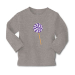 Baby Clothes Purple White Lollipop Food and Beverages Desserts Cotton - Cute Rascals