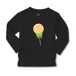 Baby Clothes Swirl Orange Lollipop Bow Food and Beverages Desserts Cotton - Cute Rascals