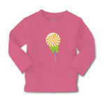 Baby Clothes Swirl Orange Lollipop Bow Food and Beverages Desserts Cotton - Cute Rascals