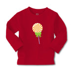Baby Clothes Swirl Orange Lollipop Bow Food and Beverages Desserts Cotton - Cute Rascals