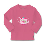 Baby Clothes Rose Print Teapot Food and Beverages Tea Boy & Girl Clothes Cotton - Cute Rascals