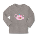 Baby Clothes Rose Print Teapot Food and Beverages Tea Boy & Girl Clothes Cotton - Cute Rascals