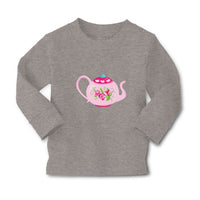 Baby Clothes Rose Print Teapot Food and Beverages Tea Boy & Girl Clothes Cotton - Cute Rascals