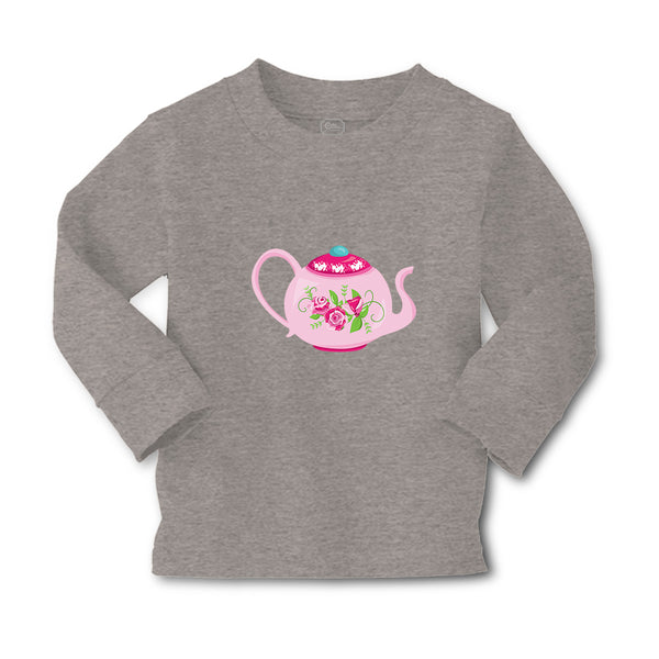 Baby Clothes Rose Print Teapot Food and Beverages Tea Boy & Girl Clothes Cotton - Cute Rascals