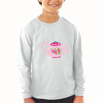 Baby Clothes Rose Print Teapot Food and Beverages Tea Boy & Girl Clothes Cotton - Cute Rascals