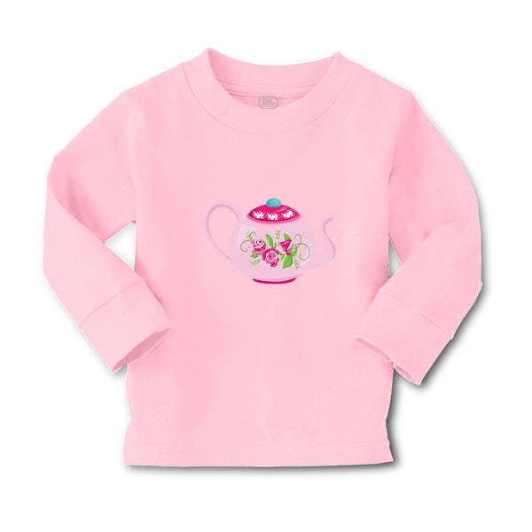 Baby Clothes Rose Print Teapot Food and Beverages Tea Boy & Girl Clothes Cotton - Cute Rascals
