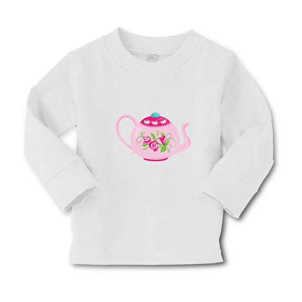 Baby Clothes Rose Print Teapot Food and Beverages Tea Boy & Girl Clothes Cotton - Cute Rascals