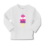 Baby Clothes Sweet Valentine Ice Cream Food and Beverages Cupcakes Cotton - Cute Rascals