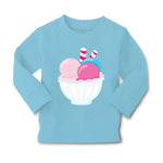 Baby Clothes Ice Cream Glass Cup 2 Boy & Girl Clothes Cotton - Cute Rascals