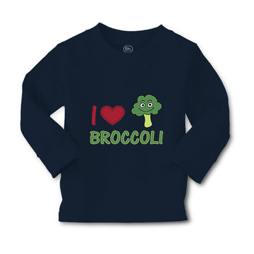 Baby Clothes I Love Broccoli Vegetables Boy & Girl Clothes Cotton