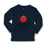 Baby Clothes Feeling Good from My Head Tomatoes Vegetables Boy & Girl Clothes - Cute Rascals