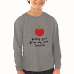 Baby Clothes Feeling Good from My Head Tomatoes Vegetables Boy & Girl Clothes - Cute Rascals