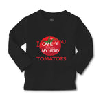 Baby Clothes Tomatoes I Love You from My Head Vegetables Boy & Girl Clothes - Cute Rascals