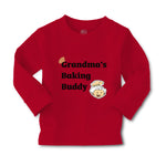 Baby Clothes Grandma's Baking Buddy Grandmother Grandma Boy & Girl Clothes - Cute Rascals