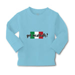 Baby Clothes Got Meatballs Italia Flag Italy Funny Humor Boy & Girl Clothes - Cute Rascals