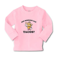 Baby Clothes Did Someone Say Tacos Boy & Girl Clothes Cotton - Cute Rascals