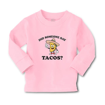 Baby Clothes Did Someone Say Tacos Boy & Girl Clothes Cotton