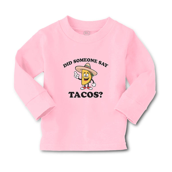Baby Clothes Did Someone Say Tacos Boy & Girl Clothes Cotton - Cute Rascals