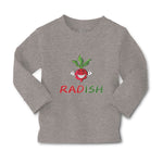 Baby Clothes Radish with Smile Vegetable Boy & Girl Clothes Cotton - Cute Rascals