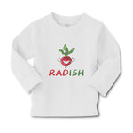 Baby Clothes Radish with Smile Vegetable Boy & Girl Clothes Cotton - Cute Rascals