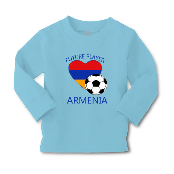 Baby Clothes Future Soccer Player Armenia Future Boy & Girl Clothes Cotton - Cute Rascals