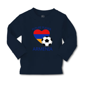 Baby Clothes Future Soccer Player Armenia Future Boy & Girl Clothes Cotton