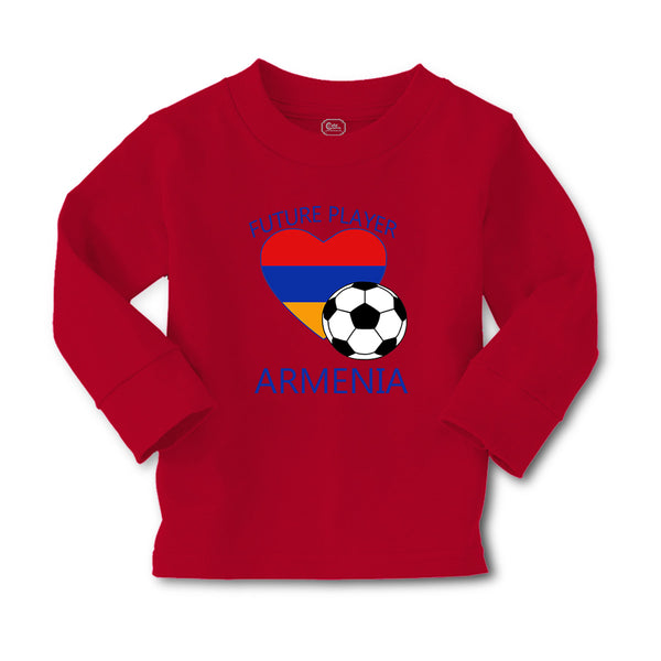 Baby Clothes Future Soccer Player Armenia Future Boy & Girl Clothes Cotton - Cute Rascals