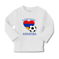 Baby Clothes Future Soccer Player Armenia Future Boy & Girl Clothes Cotton