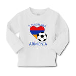 Baby Clothes Future Soccer Player Armenia Future Boy & Girl Clothes Cotton - Cute Rascals