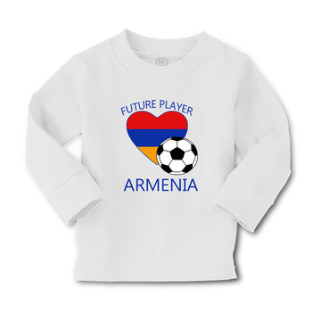 Baby Clothes Future Soccer Player Armenia Future Boy & Girl Clothes Cotton