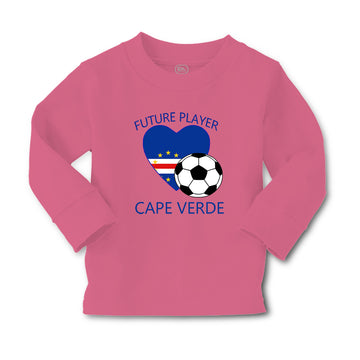 Baby Clothes Future Soccer Player Cape Verde Future Boy & Girl Clothes Cotton