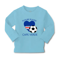 Baby Clothes Future Soccer Player Cape Verde Future Boy & Girl Clothes Cotton - Cute Rascals