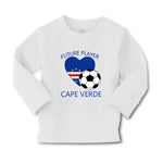 Baby Clothes Future Soccer Player Cape Verde Future Boy & Girl Clothes Cotton - Cute Rascals