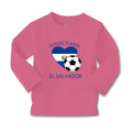 Baby Clothes Future Soccer Player El Salvador Future Boy & Girl Clothes Cotton