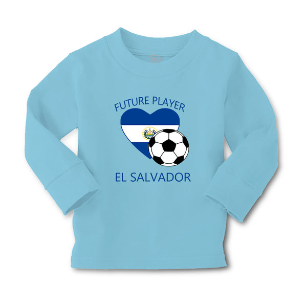 Baby Clothes Future Soccer Player El Salvador Future Boy & Girl Clothes Cotton - Cute Rascals