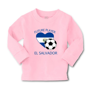 Baby Clothes Future Soccer Player El Salvador Future Boy & Girl Clothes Cotton
