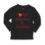 Baby Clothes I Love My Grandma and Grandpa Grandfather Boy & Girl Clothes Cotton - Cute Rascals