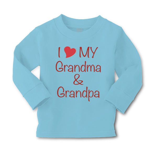 Baby Clothes I Love My Grandma and Grandpa Grandfather Boy & Girl Clothes Cotton - Cute Rascals