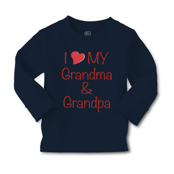 Baby Clothes I Love My Grandma and Grandpa Grandfather Boy & Girl Clothes Cotton - Cute Rascals