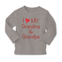 Baby Clothes I Love My Grandma and Grandpa Grandfather Boy & Girl Clothes Cotton - Cute Rascals