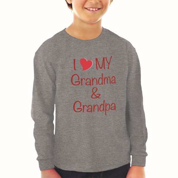 Baby Clothes I Love My Grandma and Grandpa Grandfather Boy & Girl Clothes Cotton - Cute Rascals