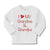 Baby Clothes I Love My Grandma and Grandpa Grandfather Boy & Girl Clothes Cotton - Cute Rascals