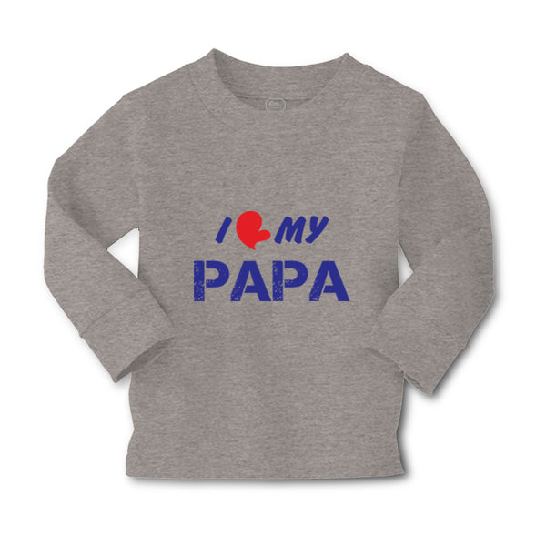 Baby Clothes I Love My Papa Dad Father's Day Boy & Girl Clothes Cotton - Cute Rascals