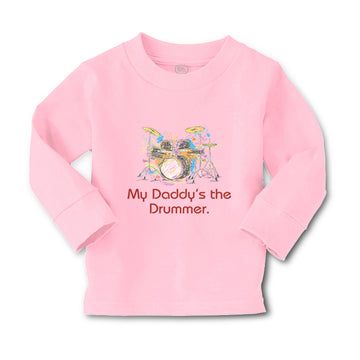 Baby Clothes My Daddy's The Drummer Dad Father's Day Boy & Girl Clothes Cotton