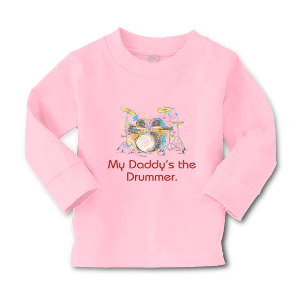 Baby Clothes My Daddy's The Drummer Dad Father's Day Boy & Girl Clothes Cotton - Cute Rascals