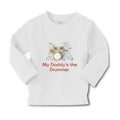 Baby Clothes My Daddy's The Drummer Dad Father's Day Boy & Girl Clothes Cotton